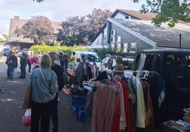 Unser erster Trödelmarkt in Rentfort