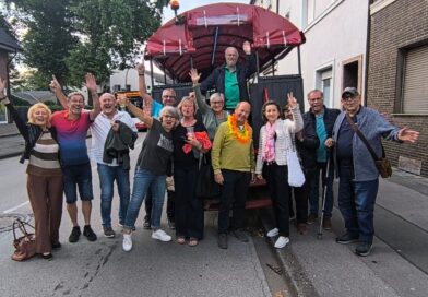 Planwagenfahrt in geselliger Runde