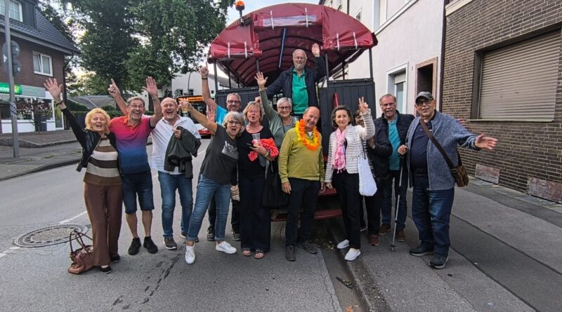 Planwagenfahrt in geselliger Runde